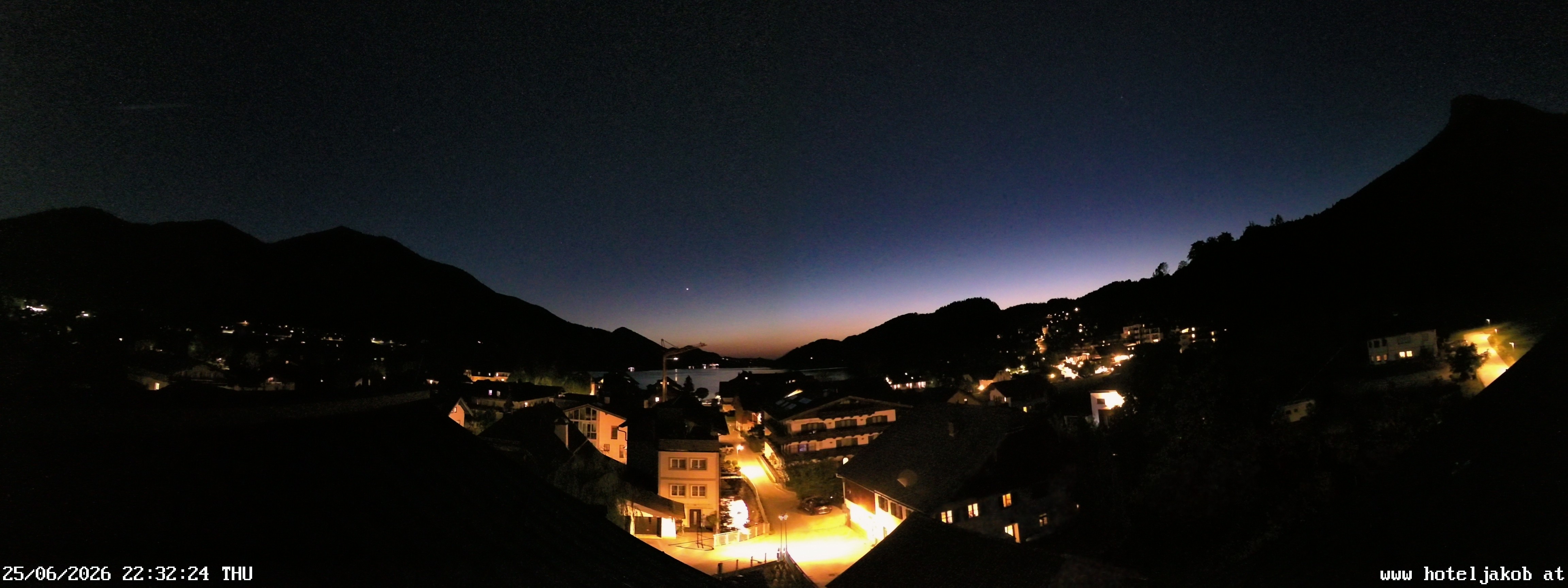 Archiv Foto Webcam Fuschlsee: Hotel Jakob
