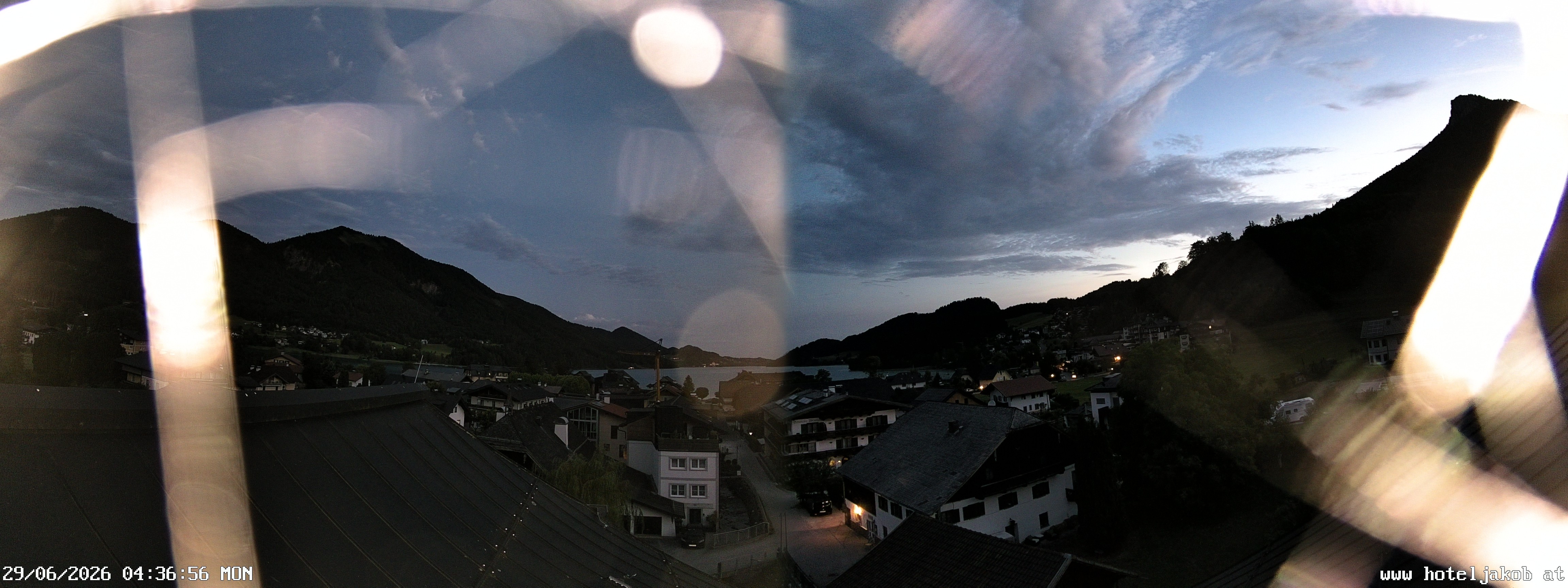 Archiv Foto Webcam Fuschlsee: Hotel Jakob