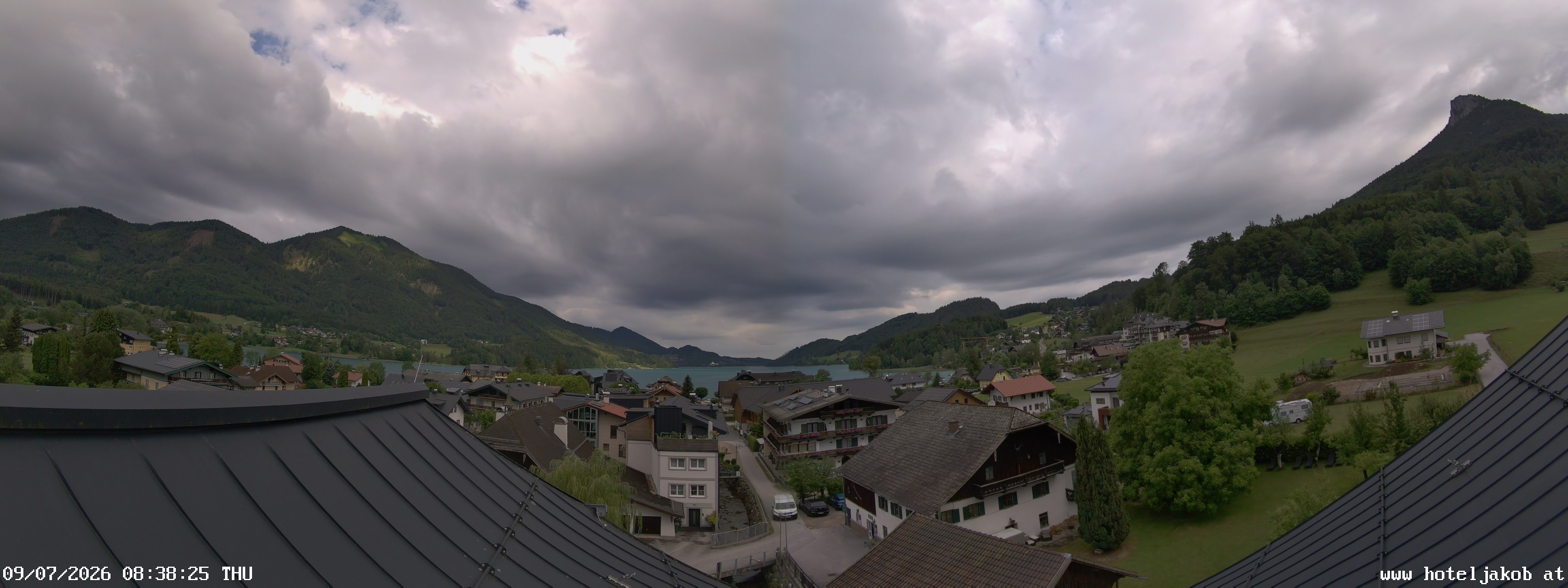 Archiv Foto Webcam Fuschlsee: Hotel Jakob