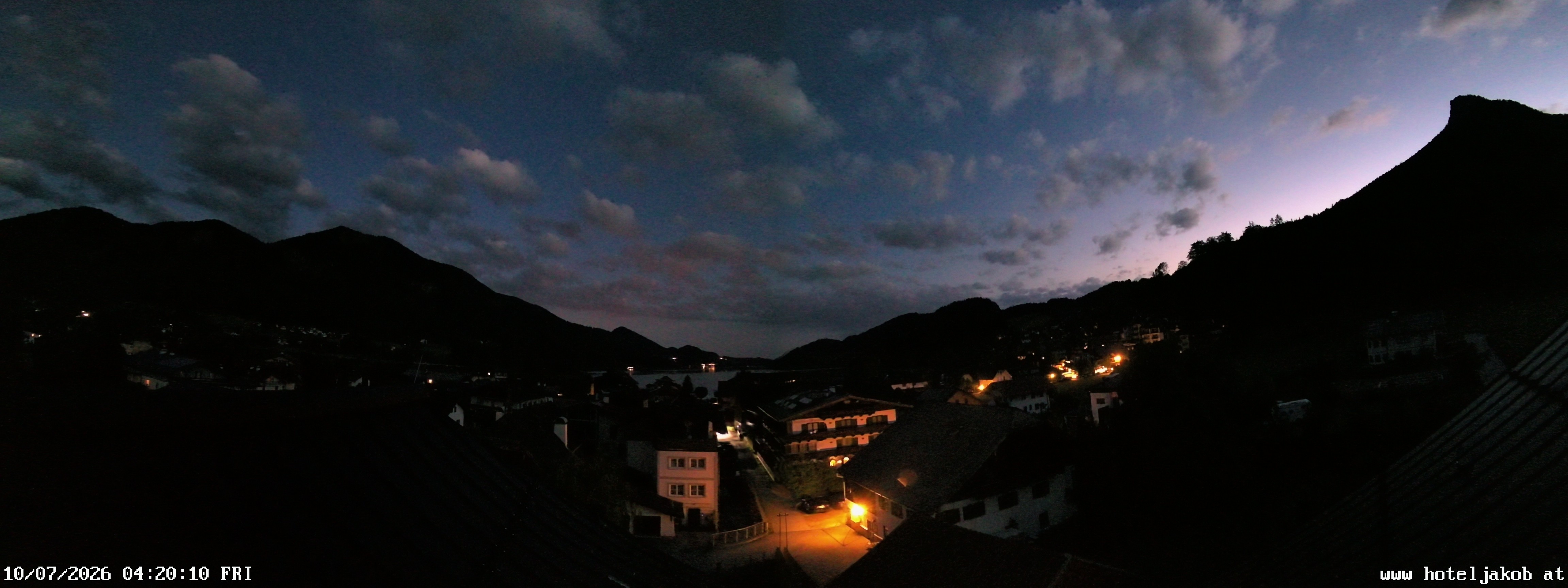 Archiv Foto Webcam Fuschlsee: Hotel Jakob