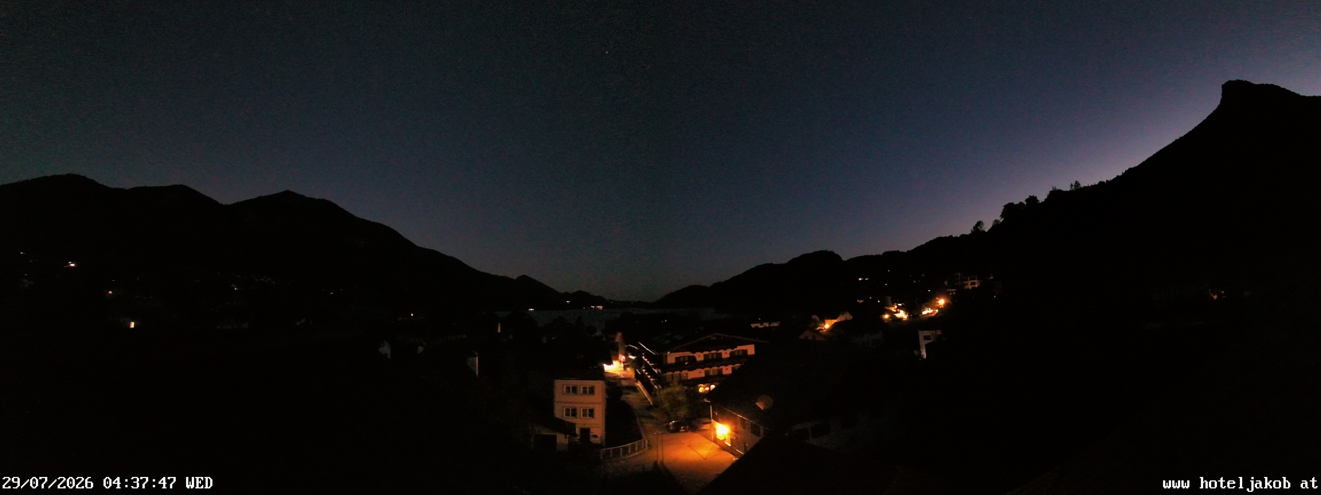 Archiv Foto Webcam Fuschlsee: Hotel Jakob