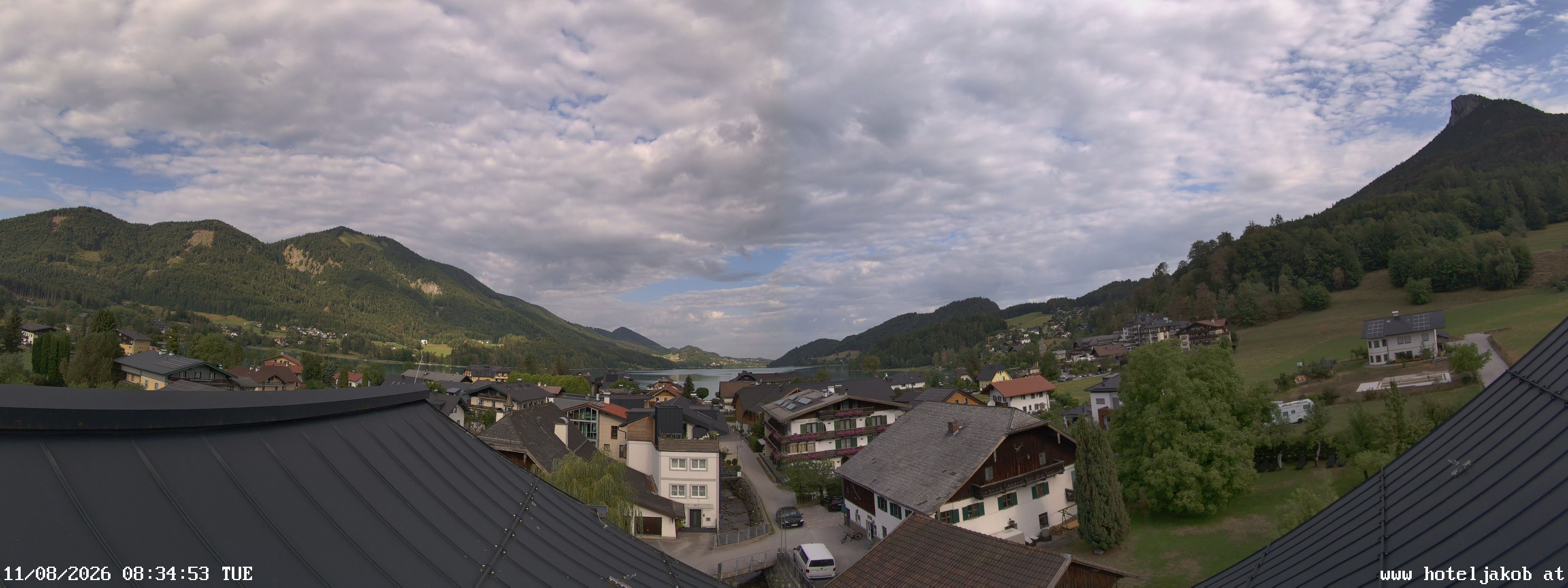 Archiv Foto Webcam Fuschlsee: Hotel Jakob