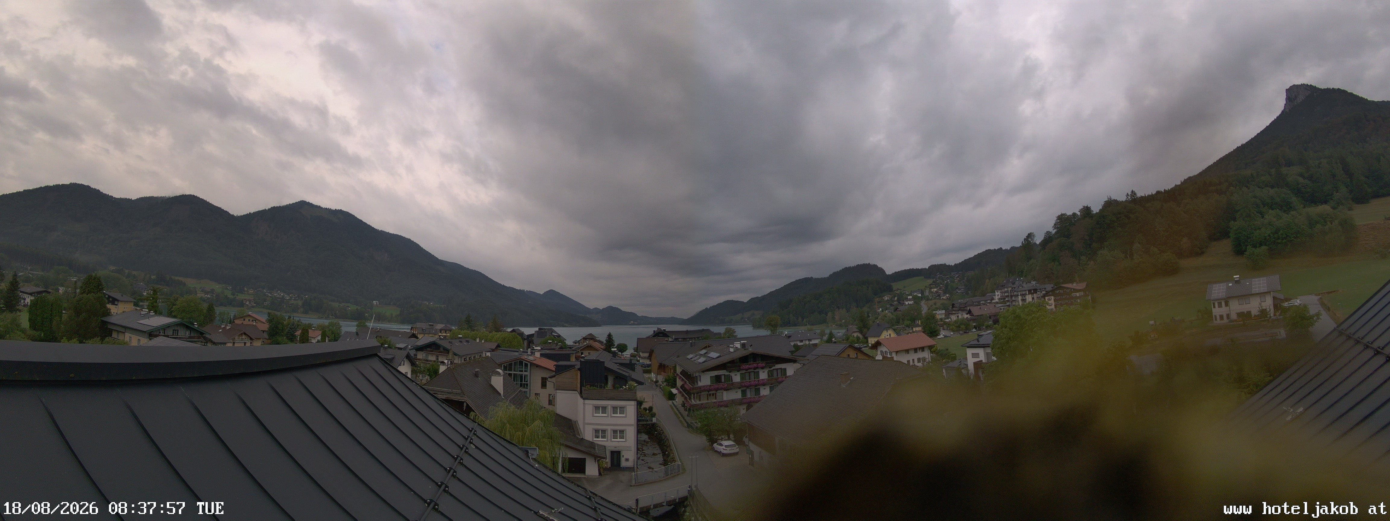 Archiv Foto Webcam Fuschlsee: Hotel Jakob