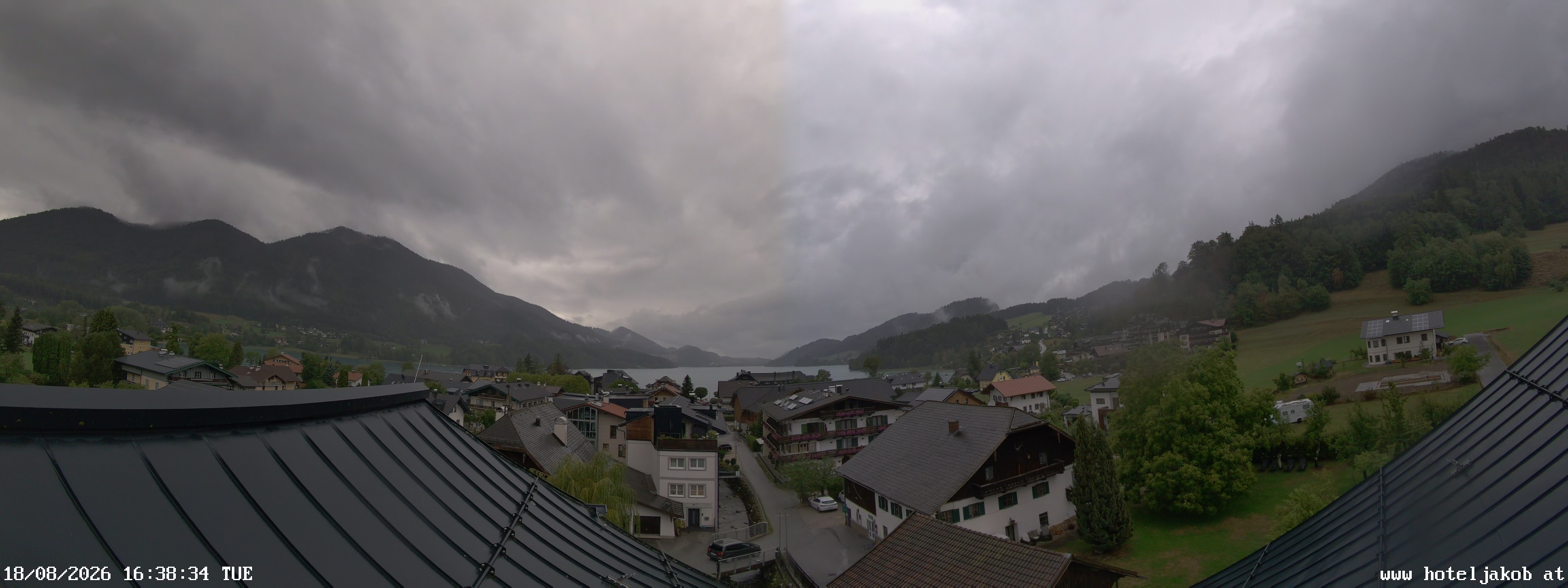 Archiv Foto Webcam Fuschlsee: Hotel Jakob