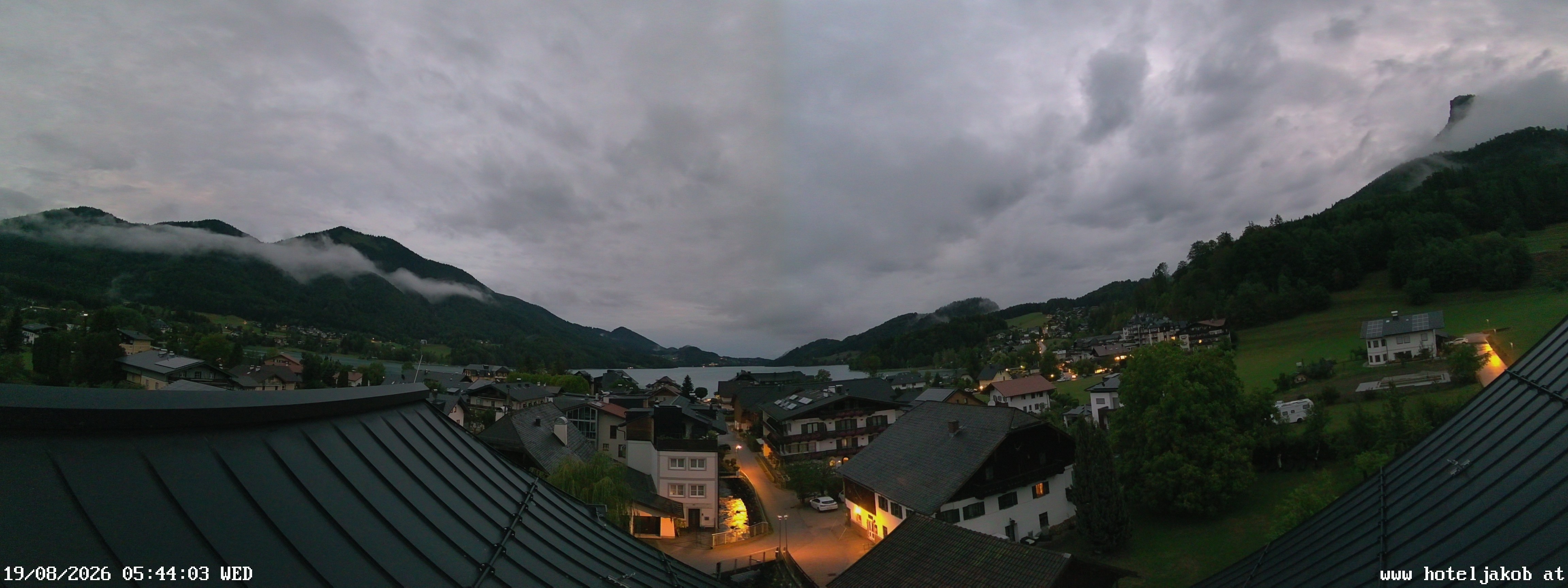 Archiv Foto Webcam Fuschlsee: Hotel Jakob