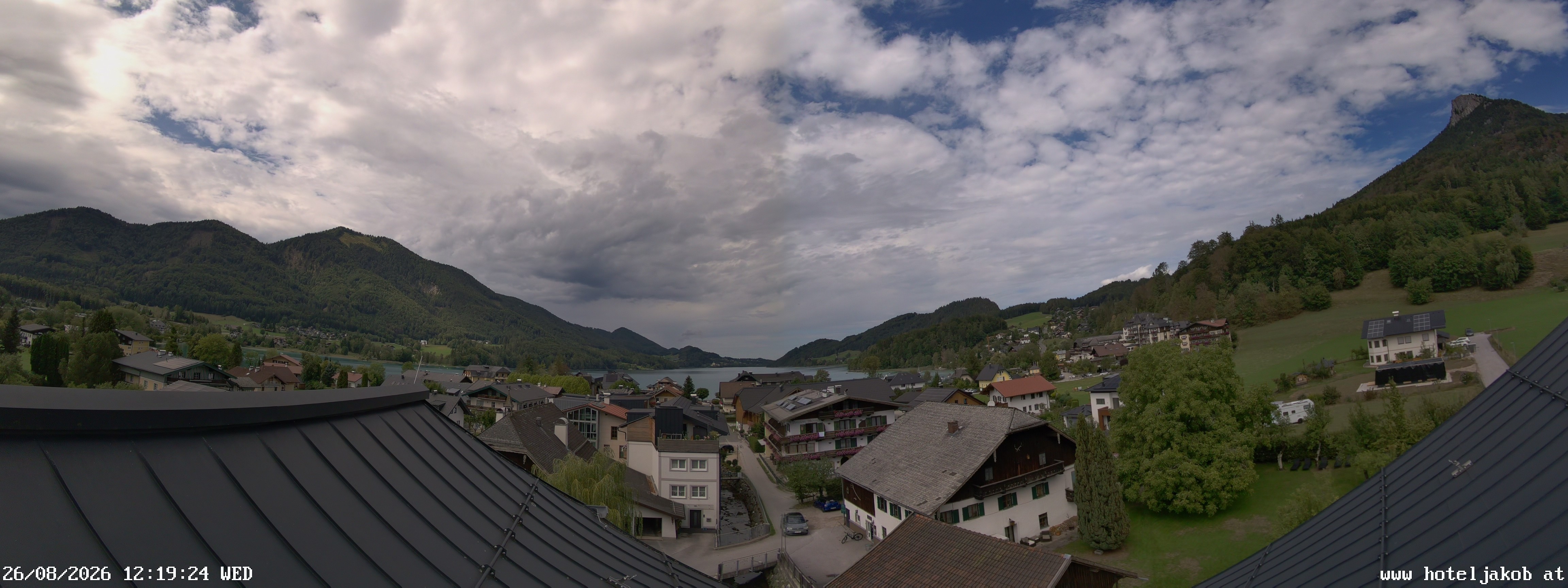 Archiv Foto Webcam Fuschlsee: Hotel Jakob