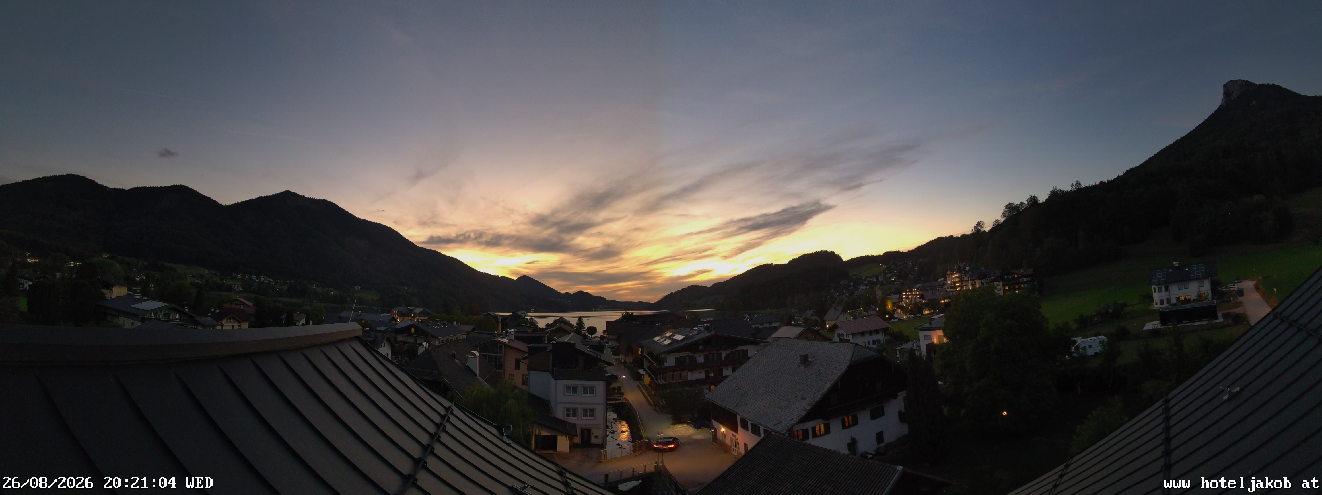 Archiv Foto Webcam Fuschlsee: Hotel Jakob