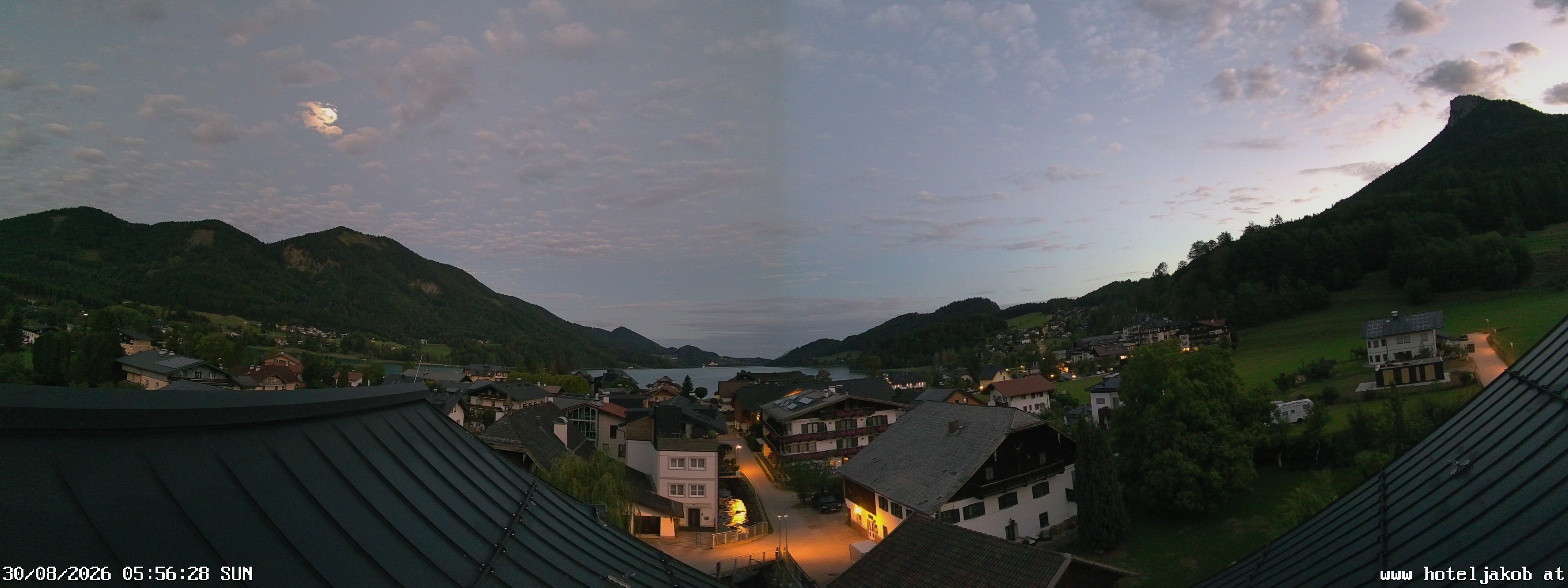 Archiv Foto Webcam Fuschlsee: Hotel Jakob