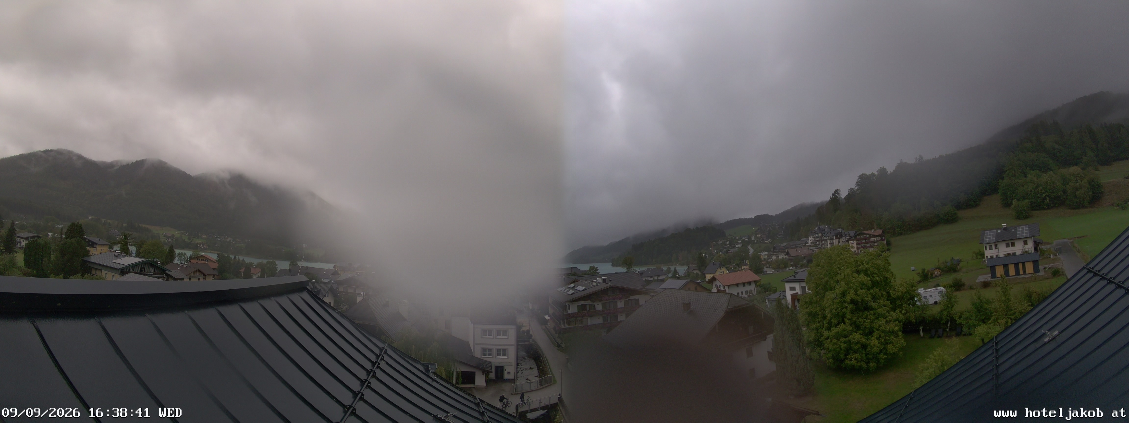 Archiv Foto Webcam Fuschlsee: Hotel Jakob