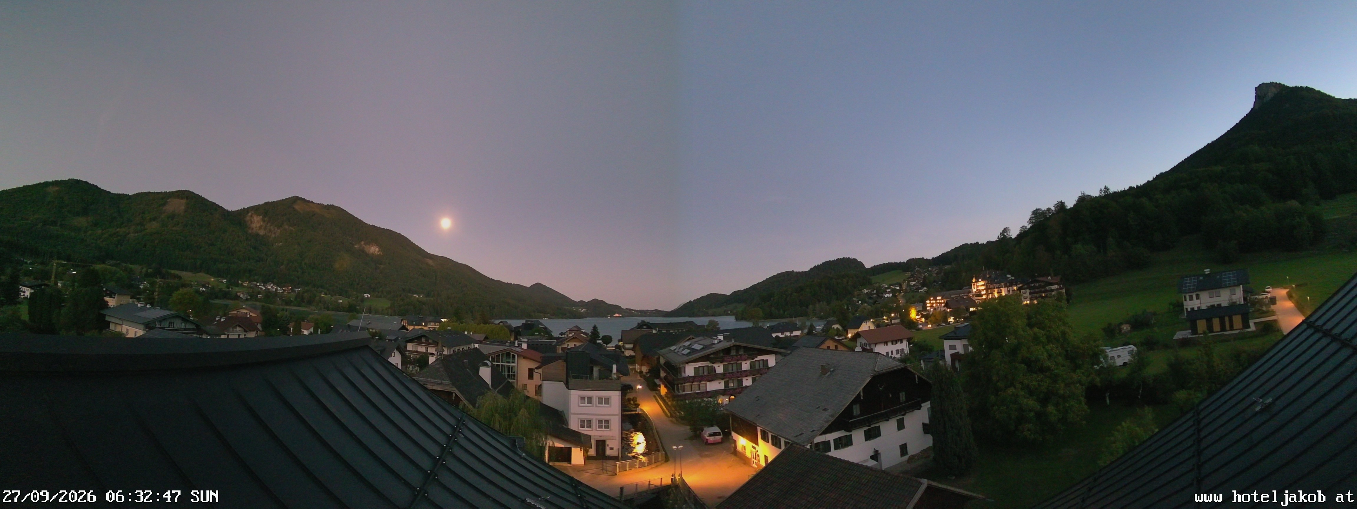 Archiv Foto Webcam Fuschlsee: Hotel Jakob