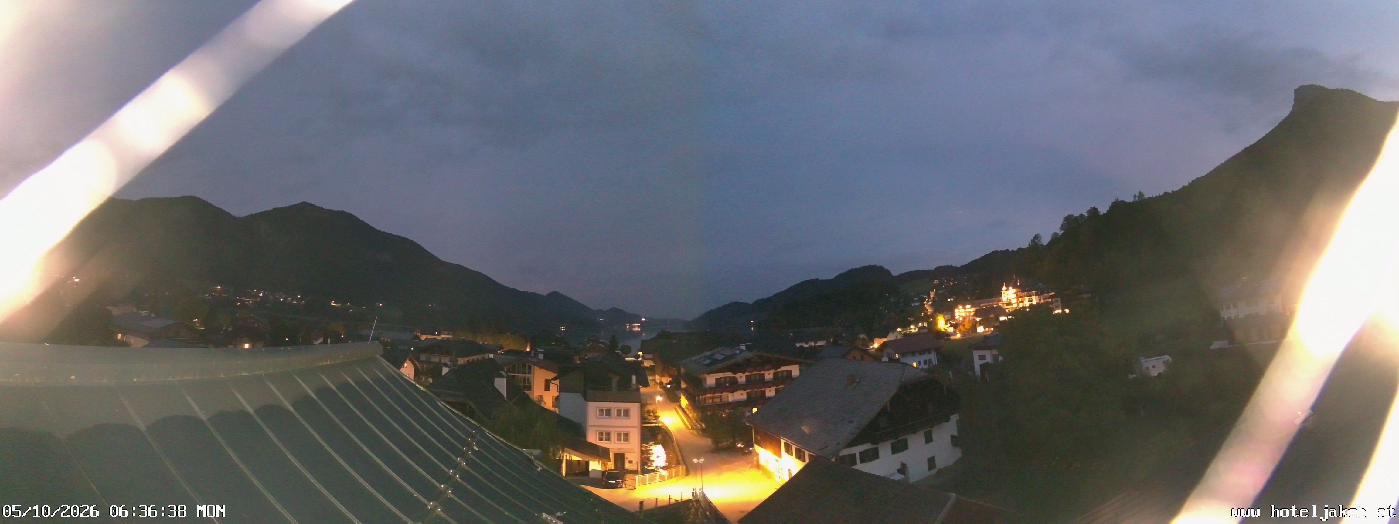 Archiv Foto Webcam Fuschlsee: Hotel Jakob