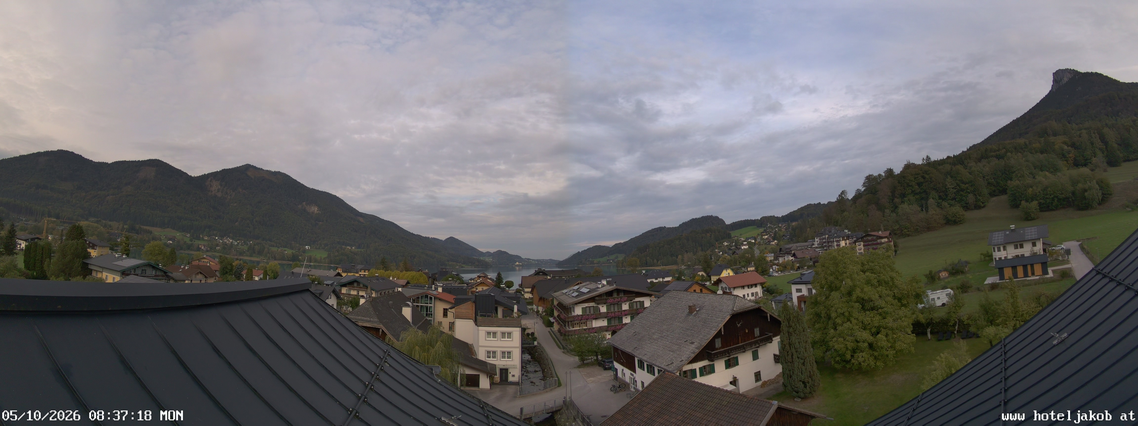 Archiv Foto Webcam Fuschlsee: Hotel Jakob