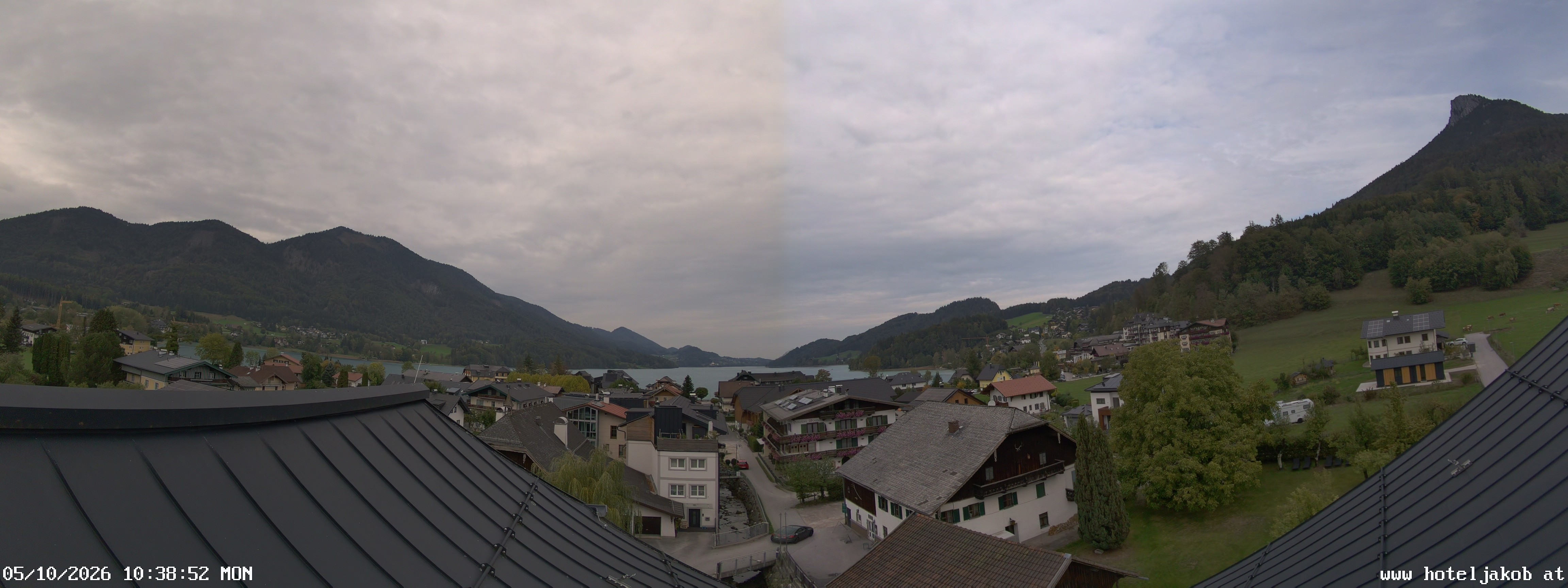 Archiv Foto Webcam Fuschlsee: Hotel Jakob