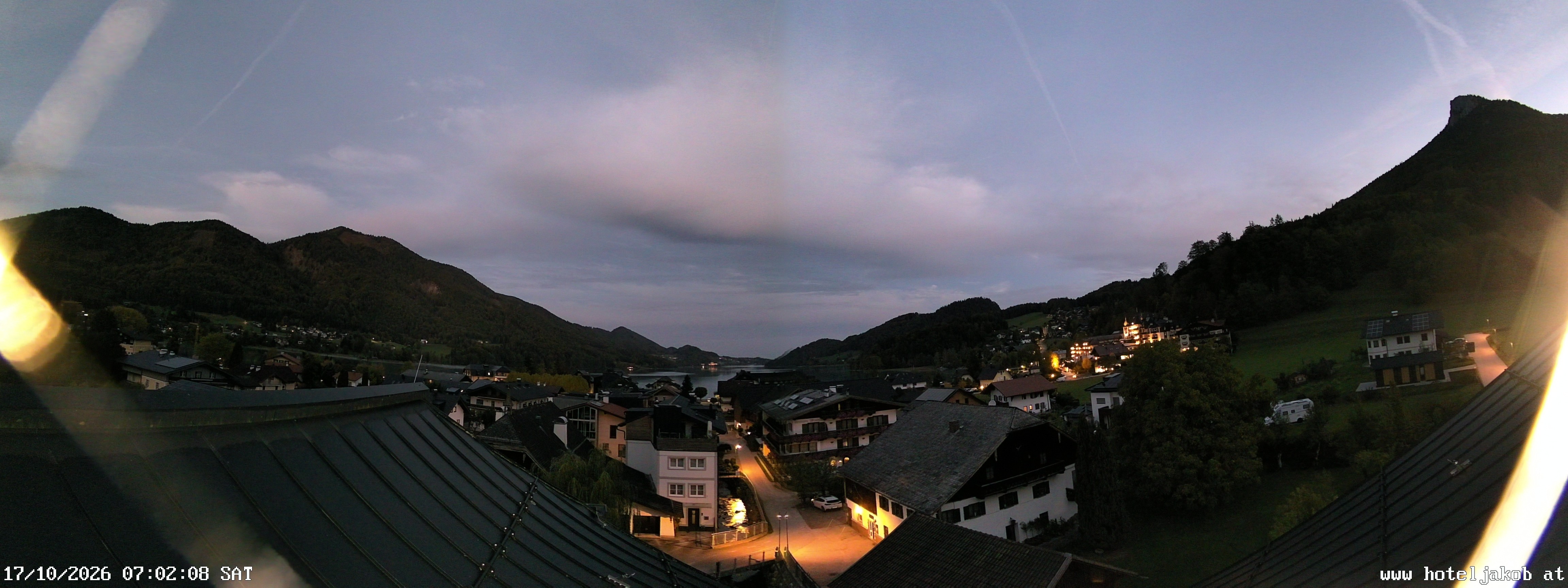 Archiv Foto Webcam Fuschlsee: Hotel Jakob