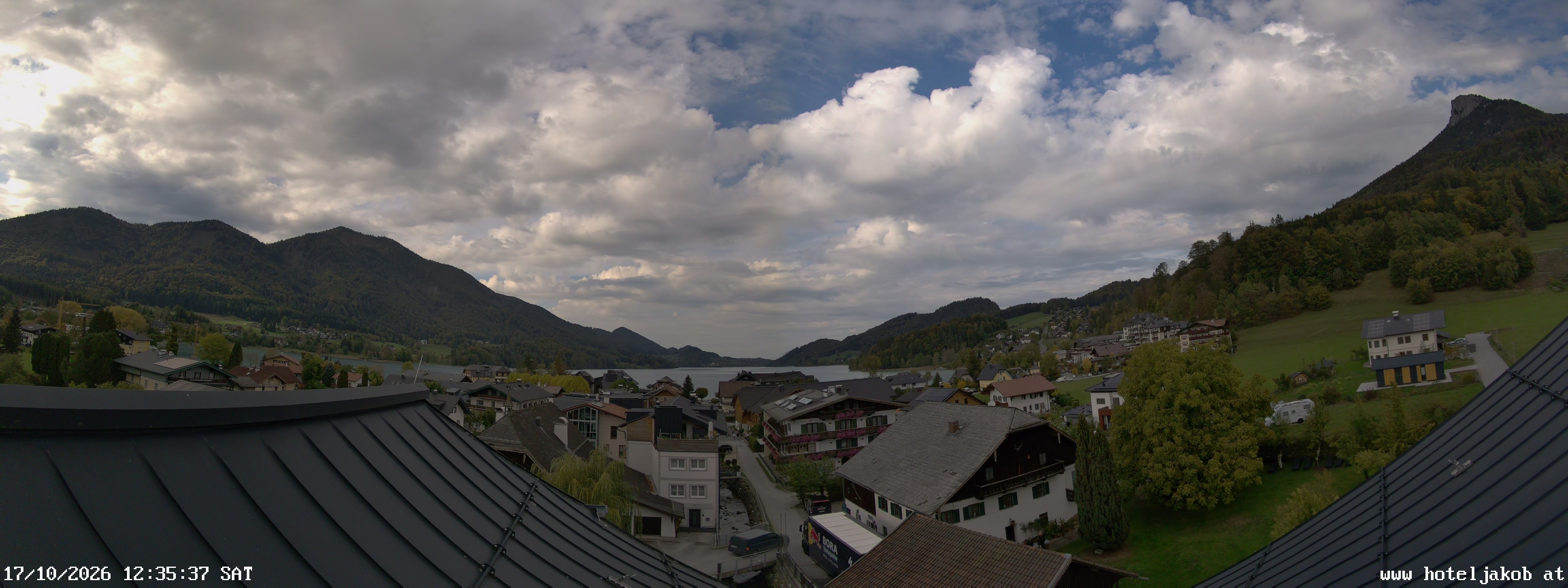 Archiv Foto Webcam Fuschlsee: Hotel Jakob
