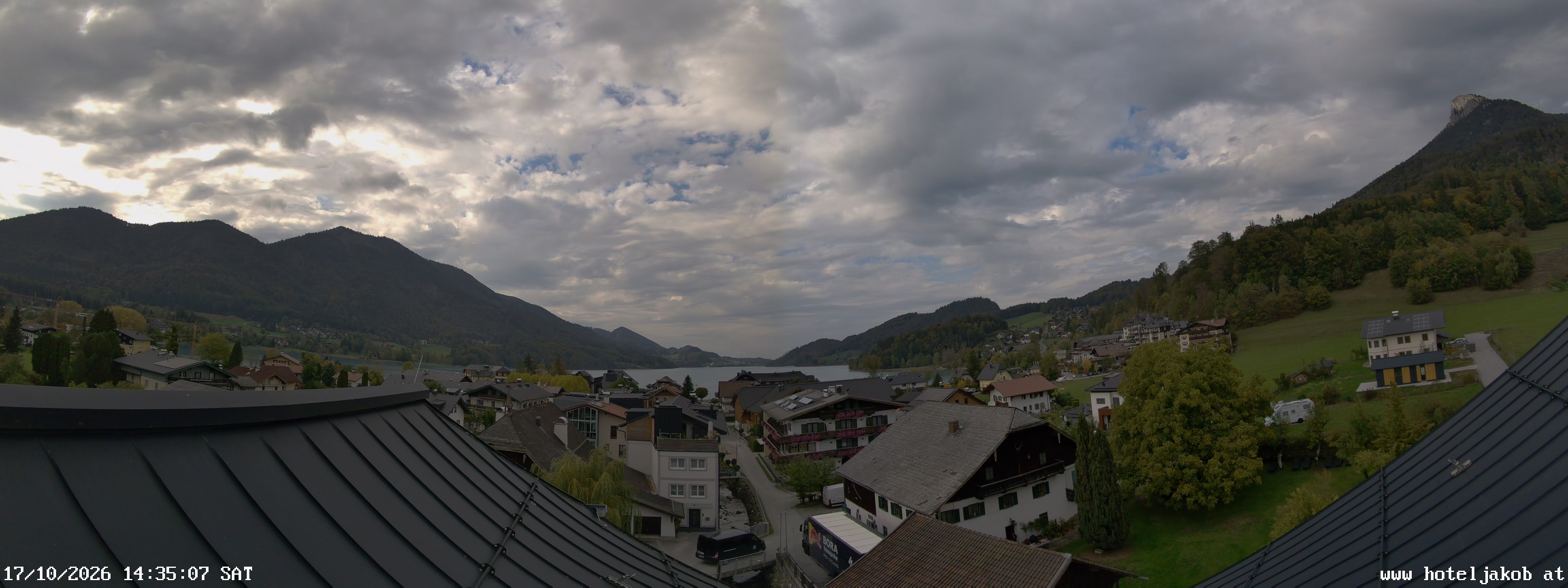 Archiv Foto Webcam Fuschlsee: Hotel Jakob