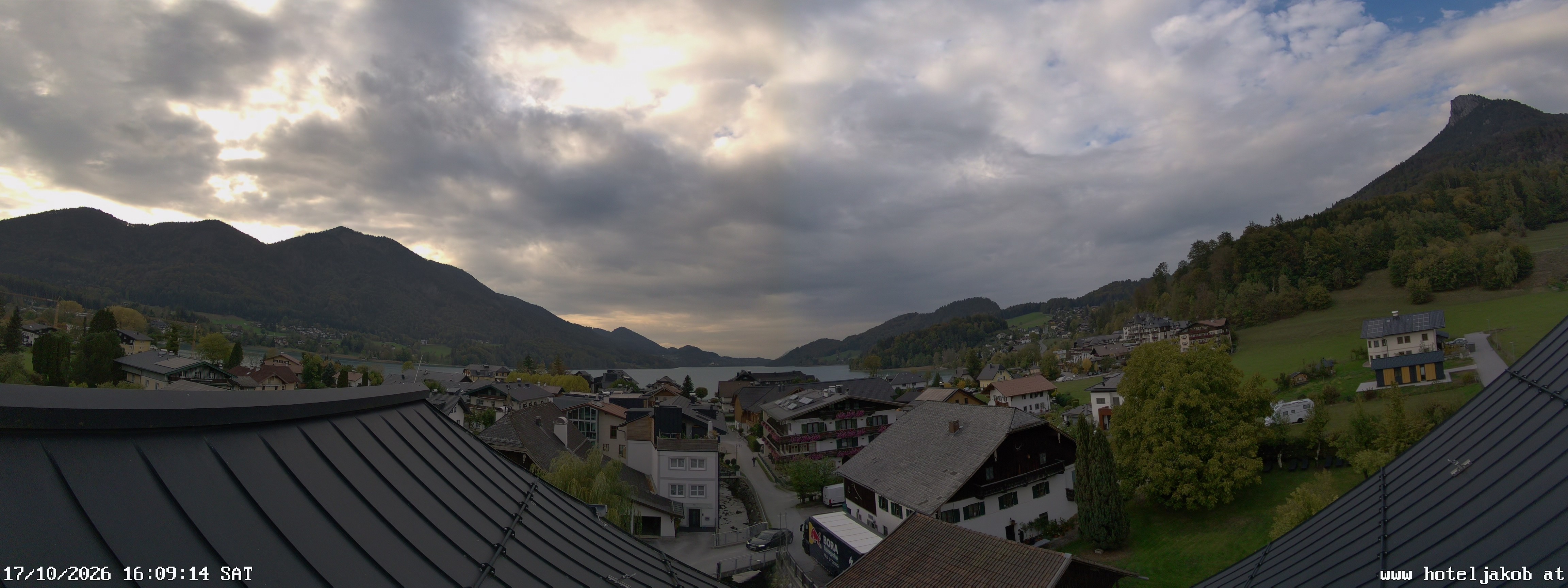 Archiv Foto Webcam Fuschlsee: Hotel Jakob