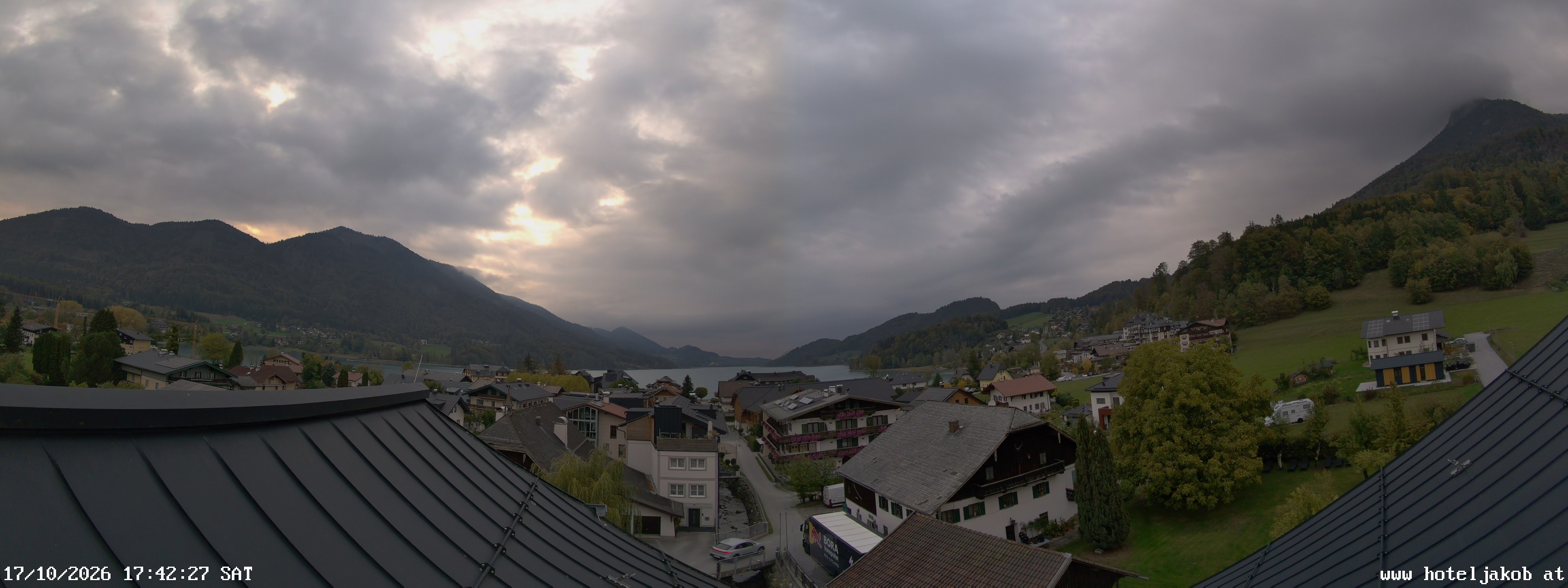 Archiv Foto Webcam Fuschlsee: Hotel Jakob
