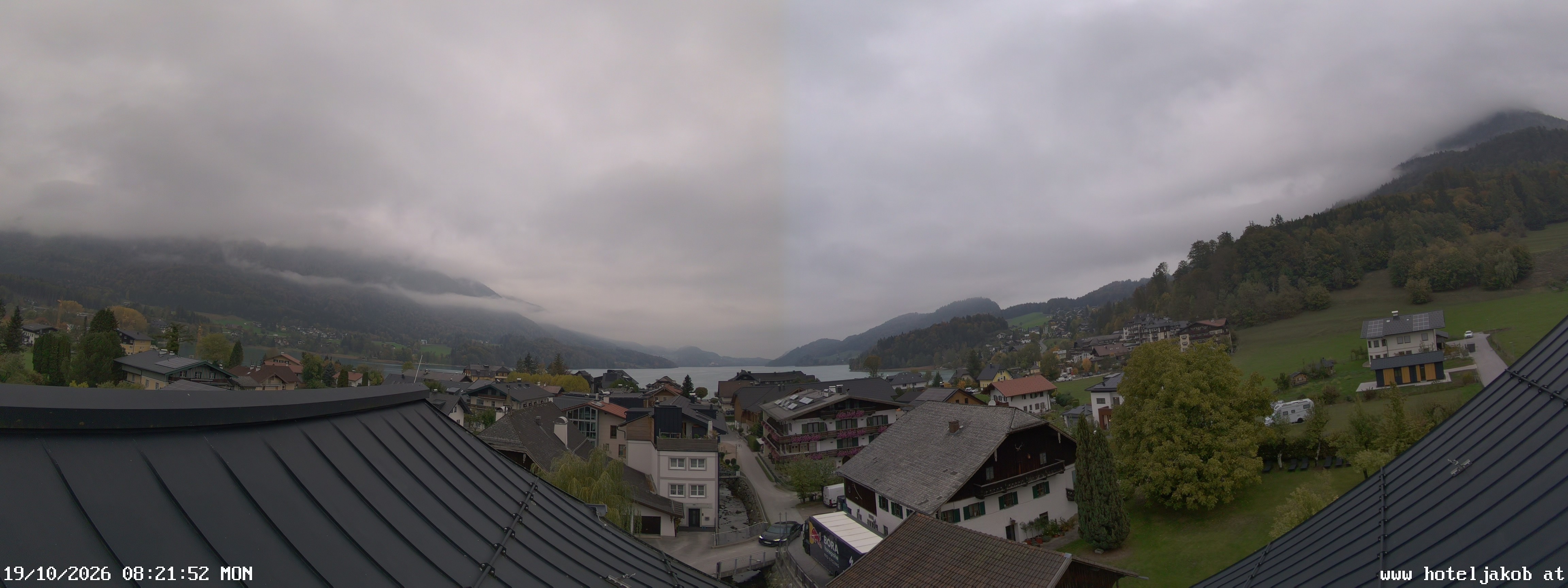 Archiv Foto Webcam Fuschlsee: Hotel Jakob
