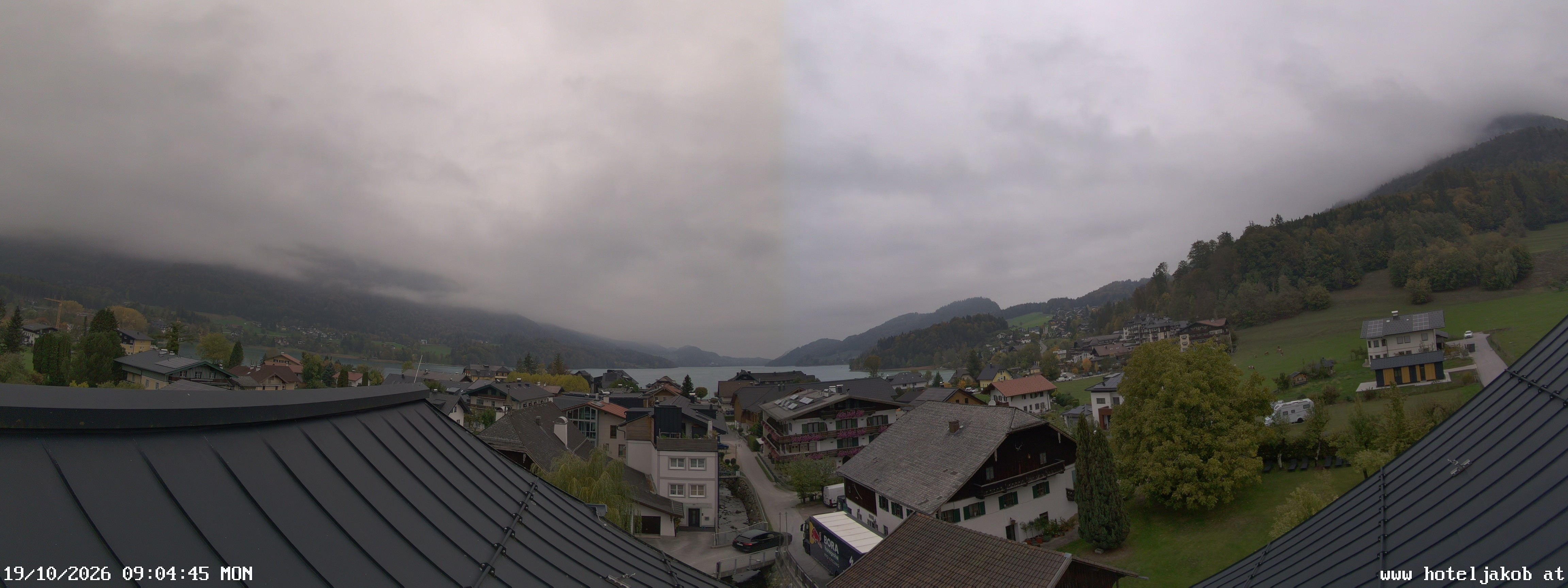 Archiv Foto Webcam Fuschlsee: Hotel Jakob