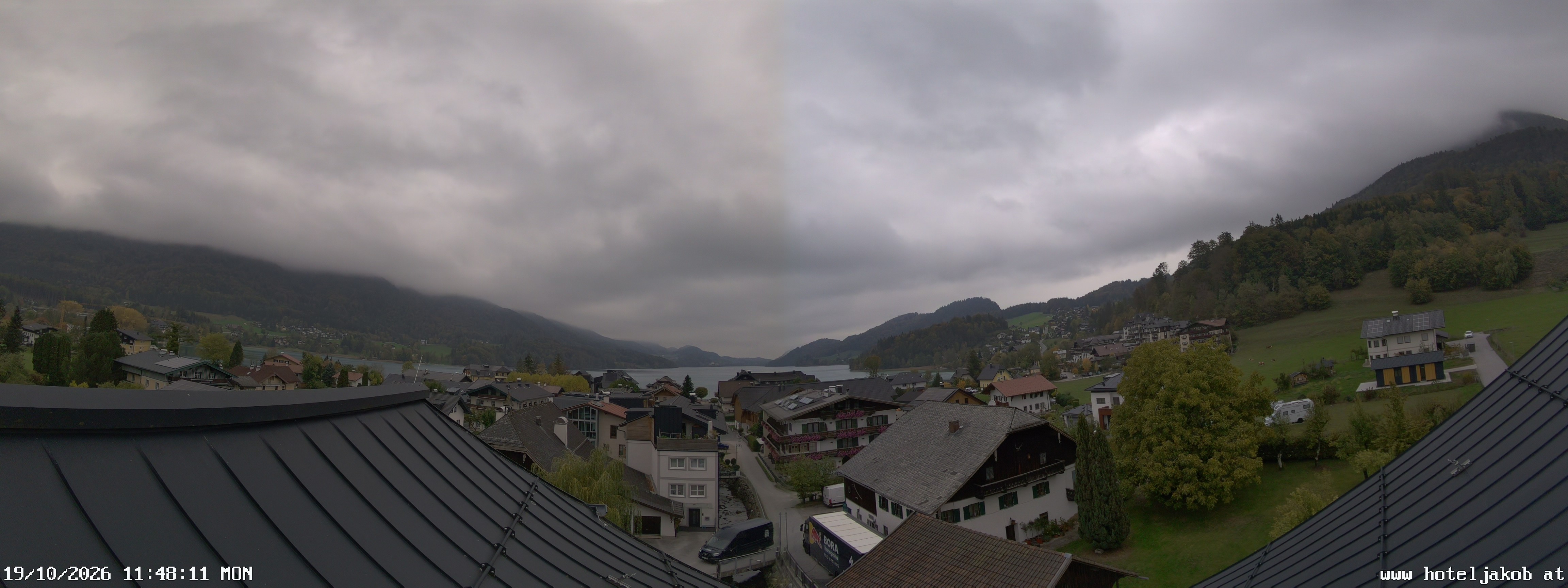 Archiv Foto Webcam Fuschlsee: Hotel Jakob
