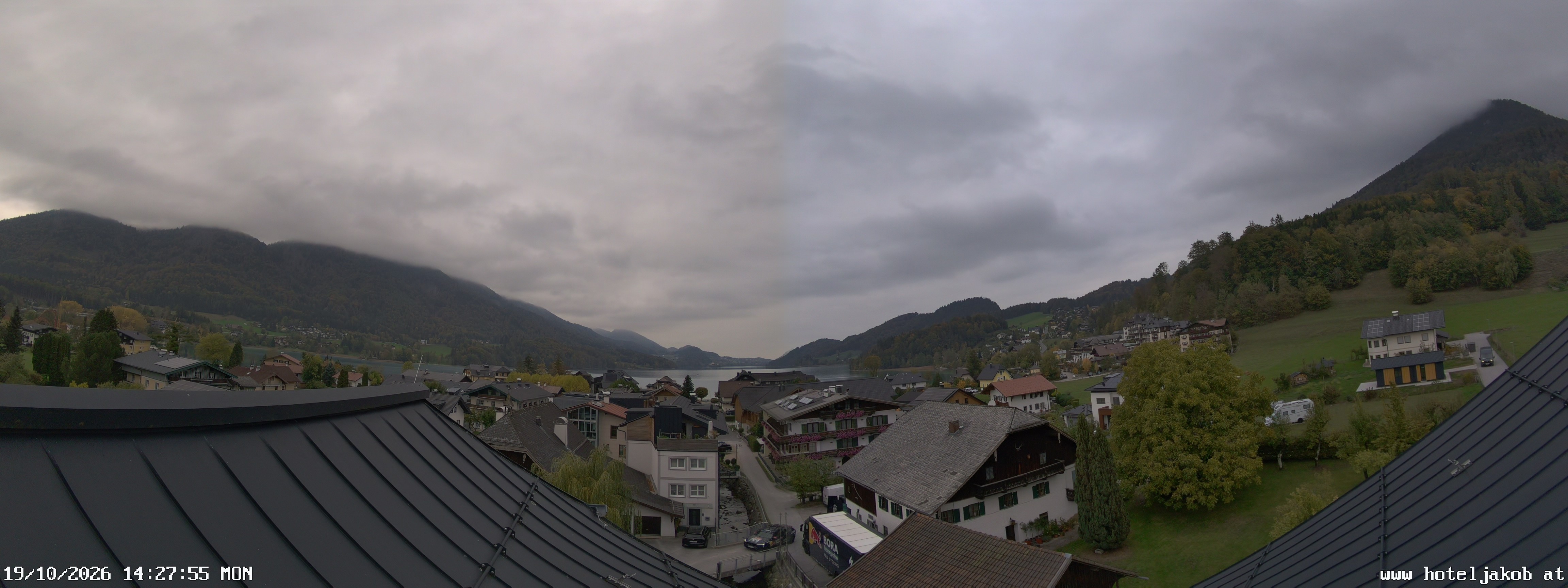 Archiv Foto Webcam Fuschlsee: Hotel Jakob
