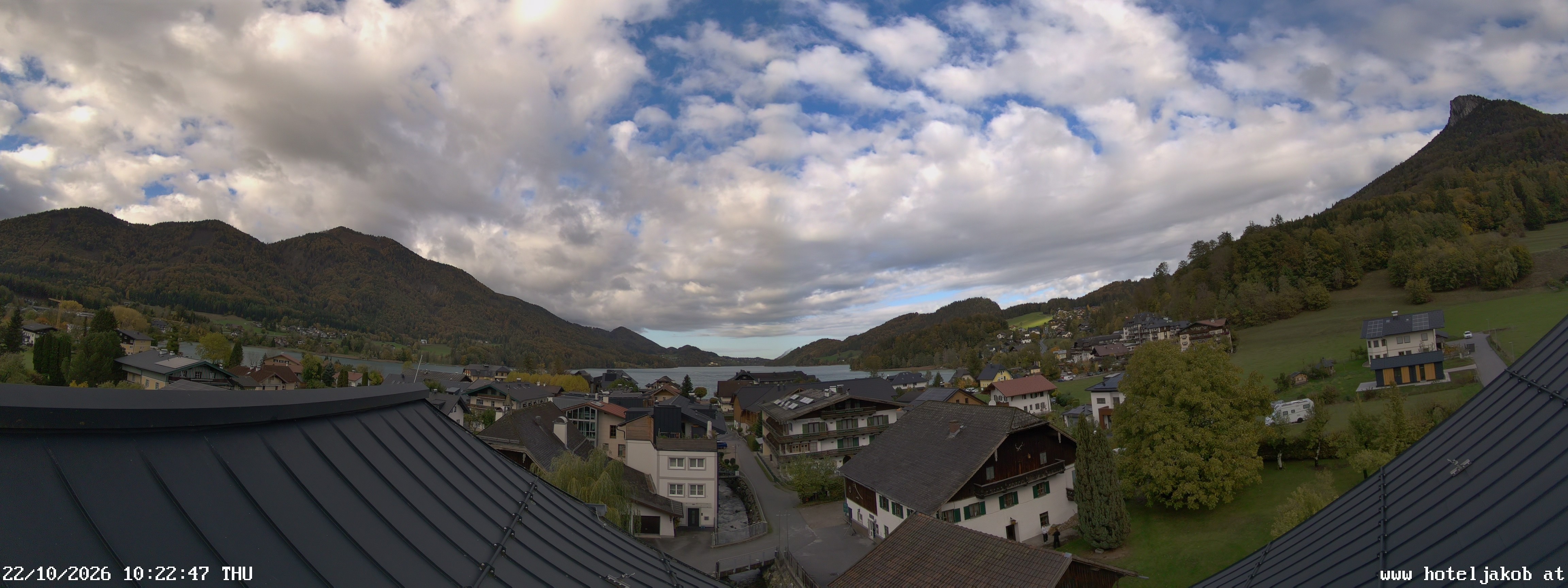 Archiv Foto Webcam Fuschlsee: Hotel Jakob