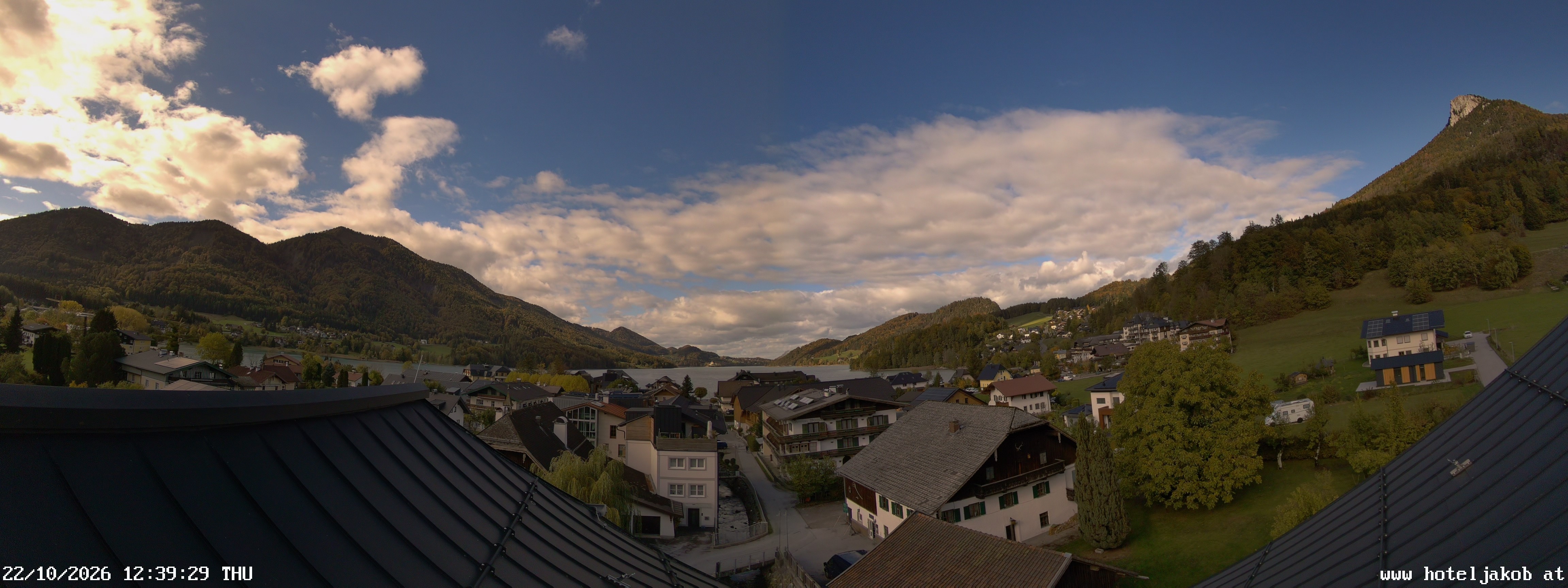 Archiv Foto Webcam Fuschlsee: Hotel Jakob