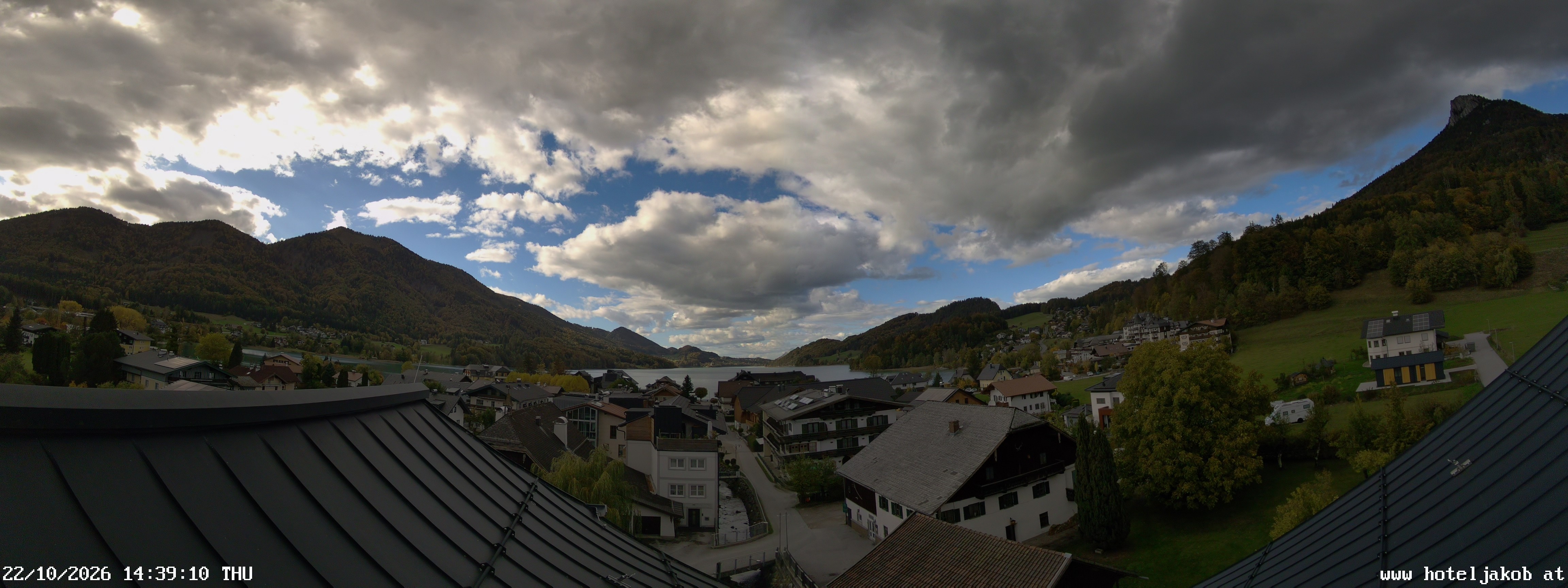 Archiv Foto Webcam Fuschlsee: Hotel Jakob