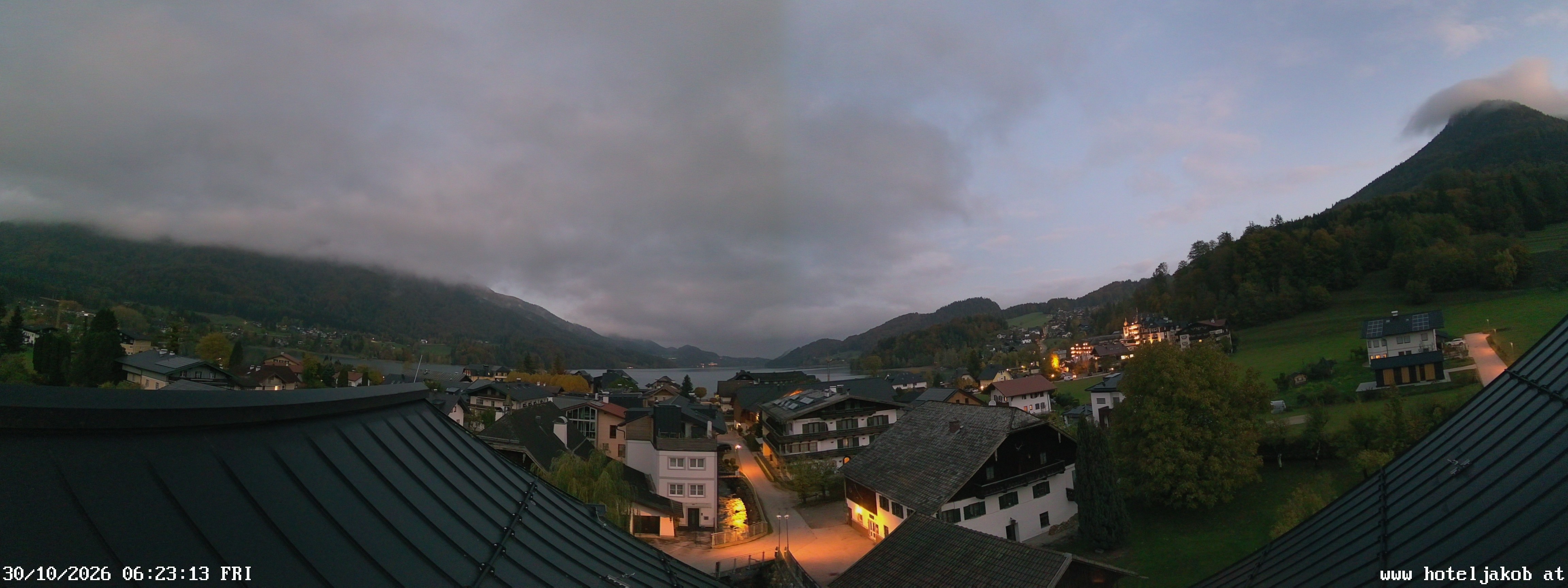 Archiv Foto Webcam Fuschlsee: Hotel Jakob
