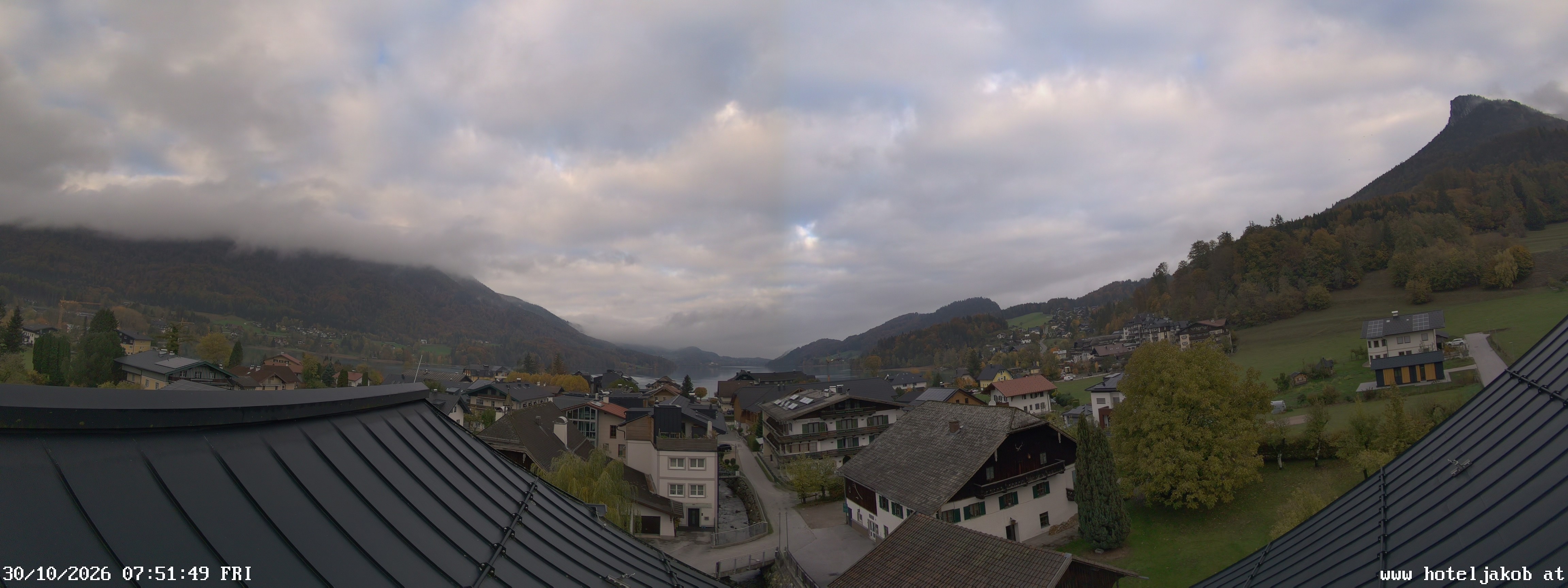 Archiv Foto Webcam Fuschlsee: Hotel Jakob