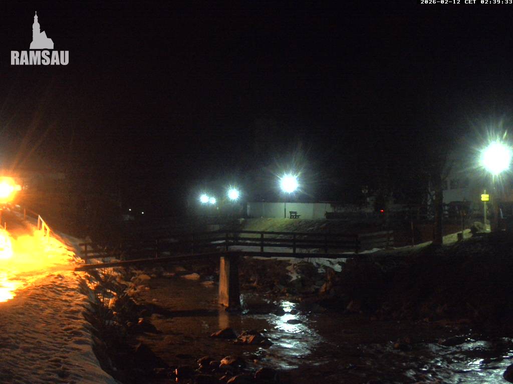 Archiv Foto Webcam Malerwinkel in Ramsau bei Berchtesgaden - Ortskirche St. Sebastian