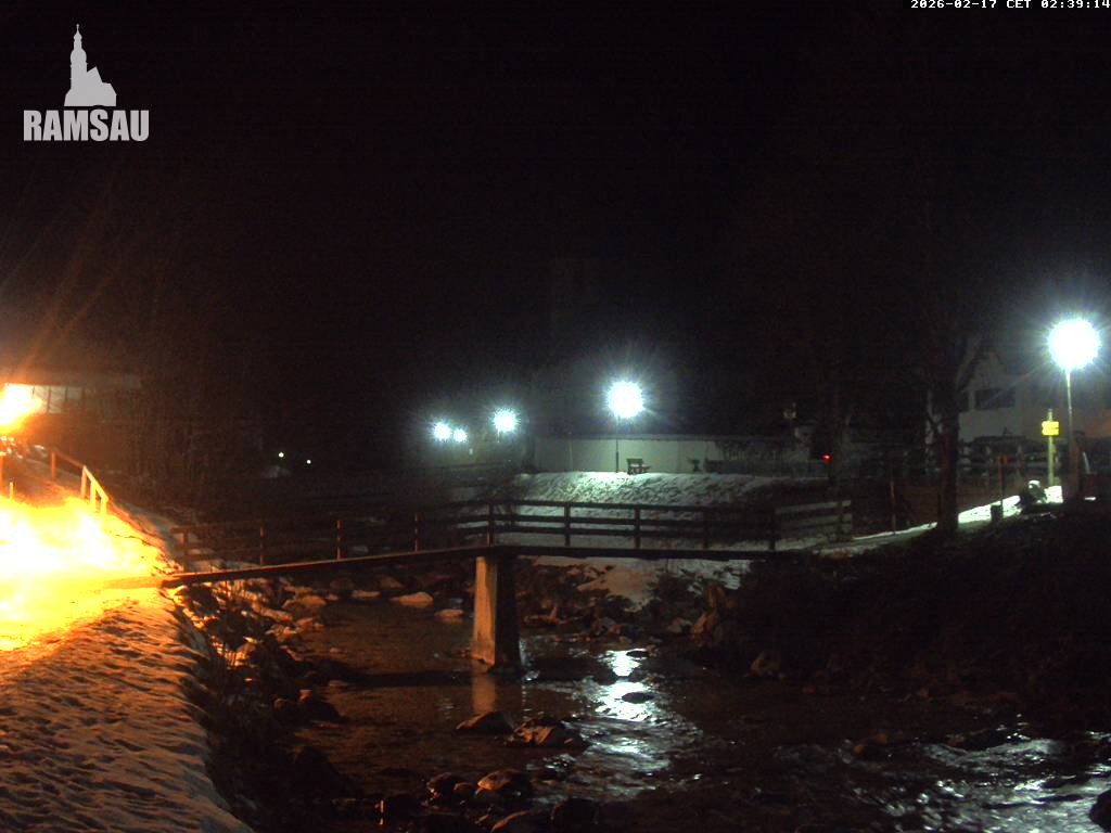 Archiv Foto Webcam Malerwinkel in Ramsau bei Berchtesgaden - Ortskirche St. Sebastian