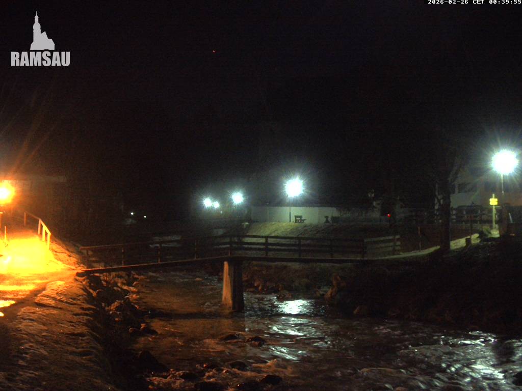 Archived image Webcam Ramsau - Berchtesgaden - St. Sebastian Church