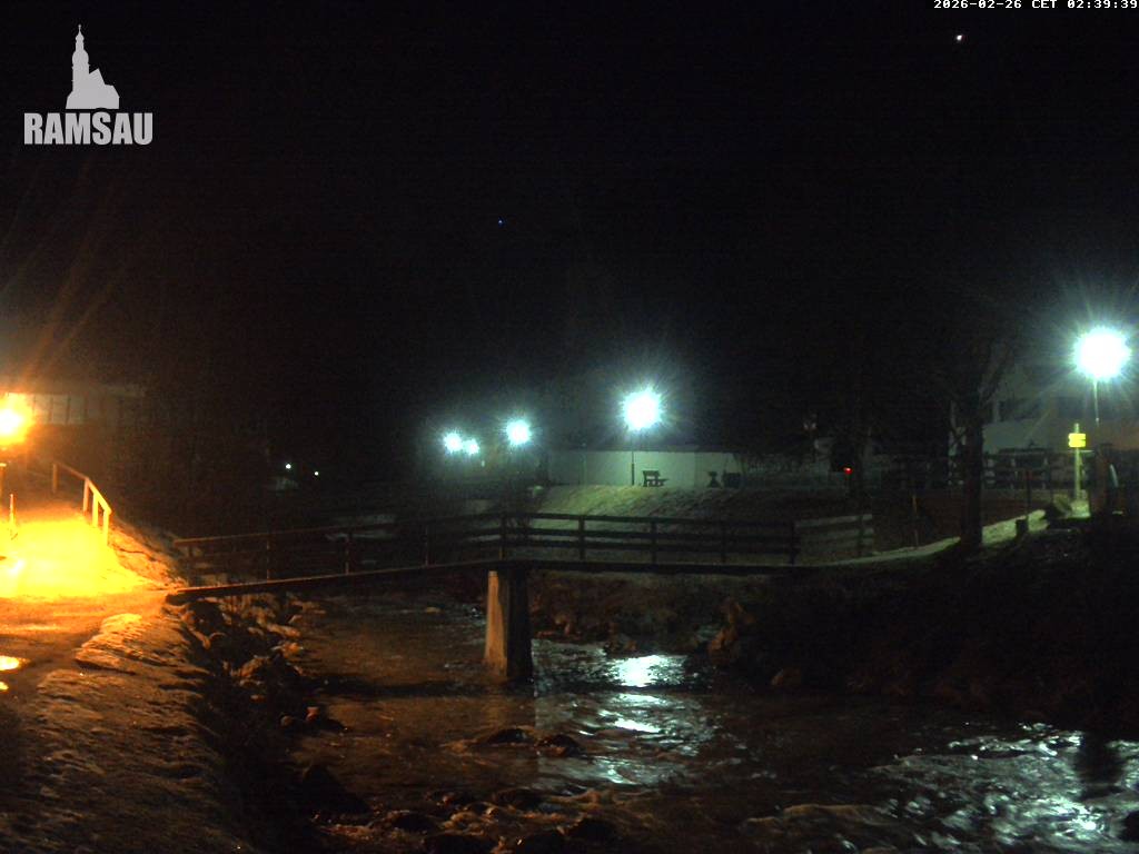 Archived image Webcam Ramsau - Berchtesgaden - St. Sebastian Church