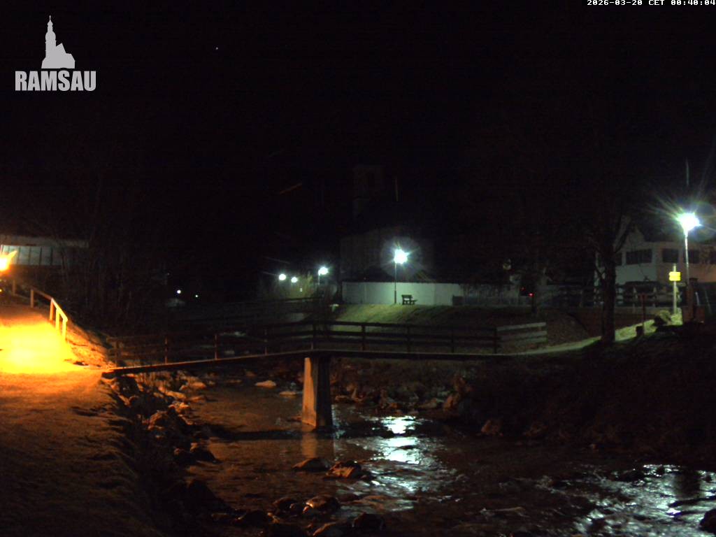 Archived image Webcam Ramsau - Berchtesgaden - St. Sebastian Church