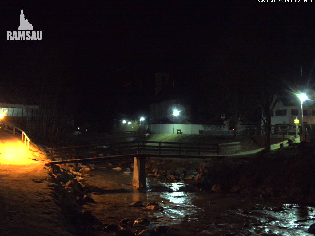 Archived image Webcam Ramsau - Berchtesgaden - St. Sebastian Church