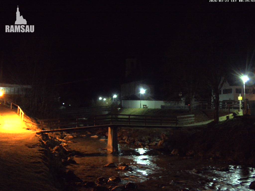 Archived image Webcam Ramsau - Berchtesgaden - St. Sebastian Church