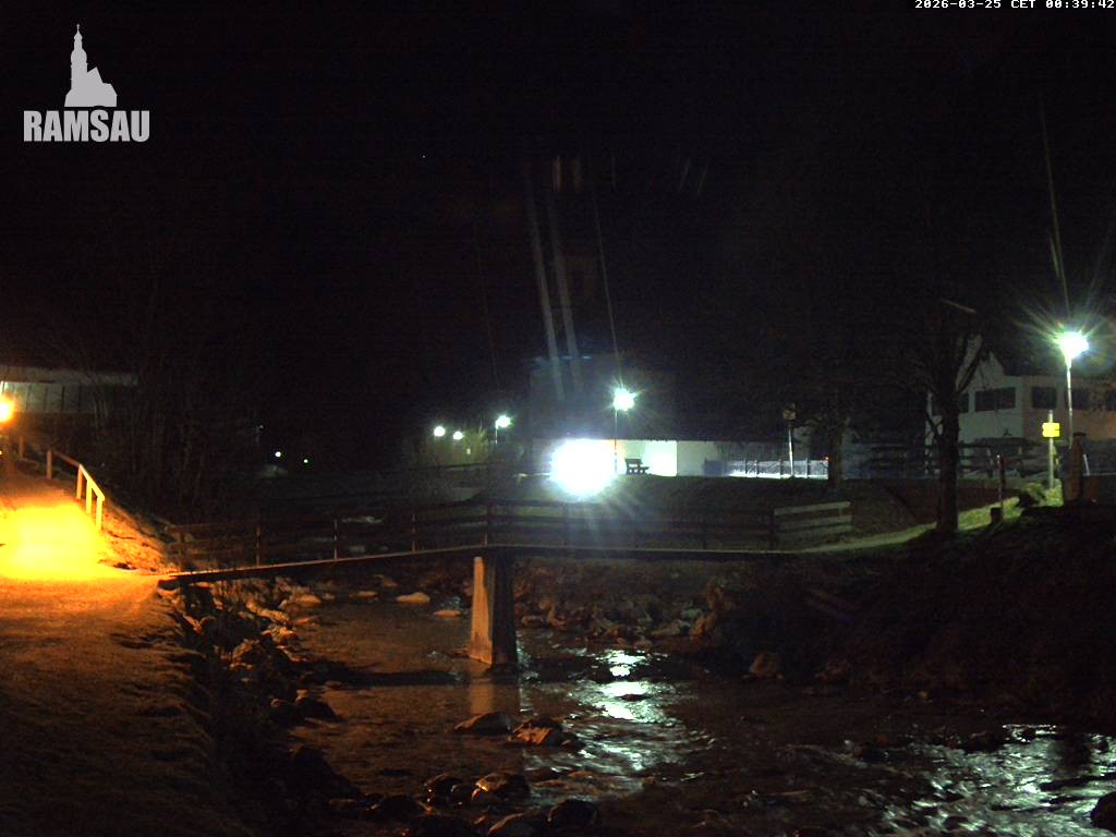 Archiv Foto Webcam Malerwinkel in Ramsau bei Berchtesgaden - Ortskirche St. Sebastian