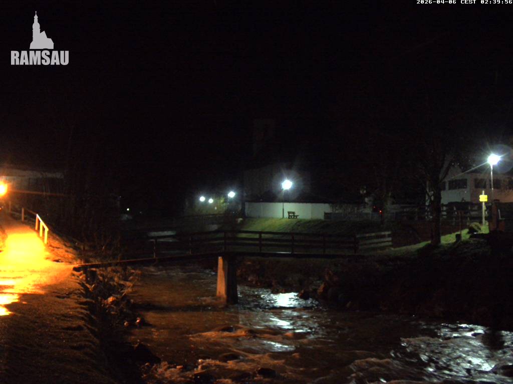 Archived image Webcam Ramsau - Berchtesgaden - St. Sebastian Church