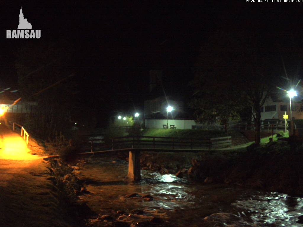 Archived image Webcam Ramsau - Berchtesgaden - St. Sebastian Church