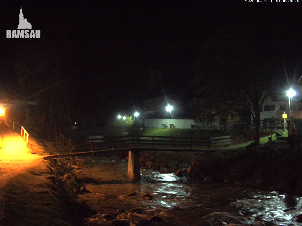 Archived image Webcam Ramsau - Berchtesgaden - St. Sebastian Church