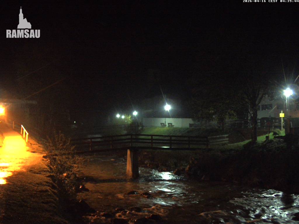 Archived image Webcam Ramsau - Berchtesgaden - St. Sebastian Church