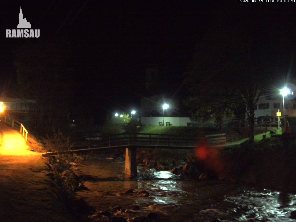 Archived image Webcam Ramsau - Berchtesgaden - St. Sebastian Church