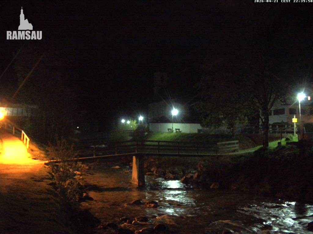 Archived image Webcam Ramsau - Berchtesgaden - St. Sebastian Church