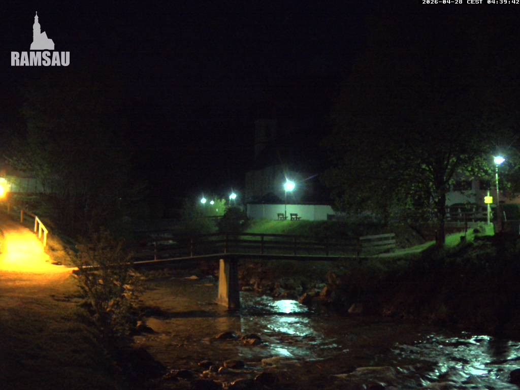 Archived image Webcam Ramsau - Berchtesgaden - St. Sebastian Church