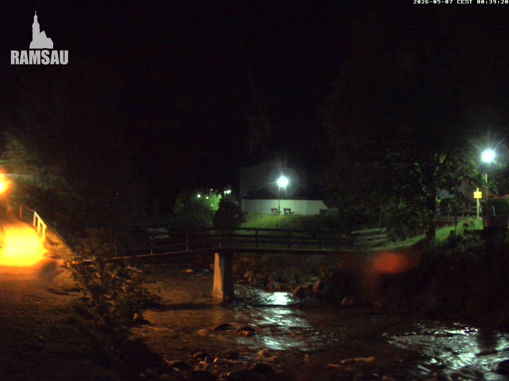 Archived image Webcam Ramsau - Berchtesgaden - St. Sebastian Church