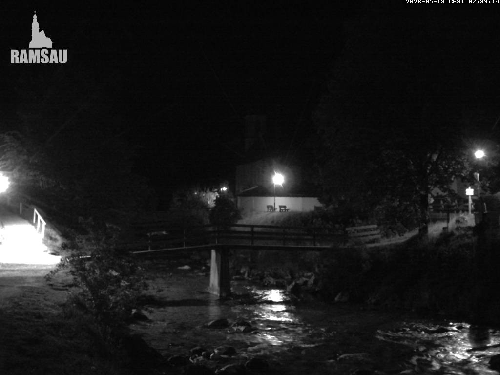Archiv Foto Webcam Malerwinkel in Ramsau bei Berchtesgaden - Ortskirche St. Sebastian