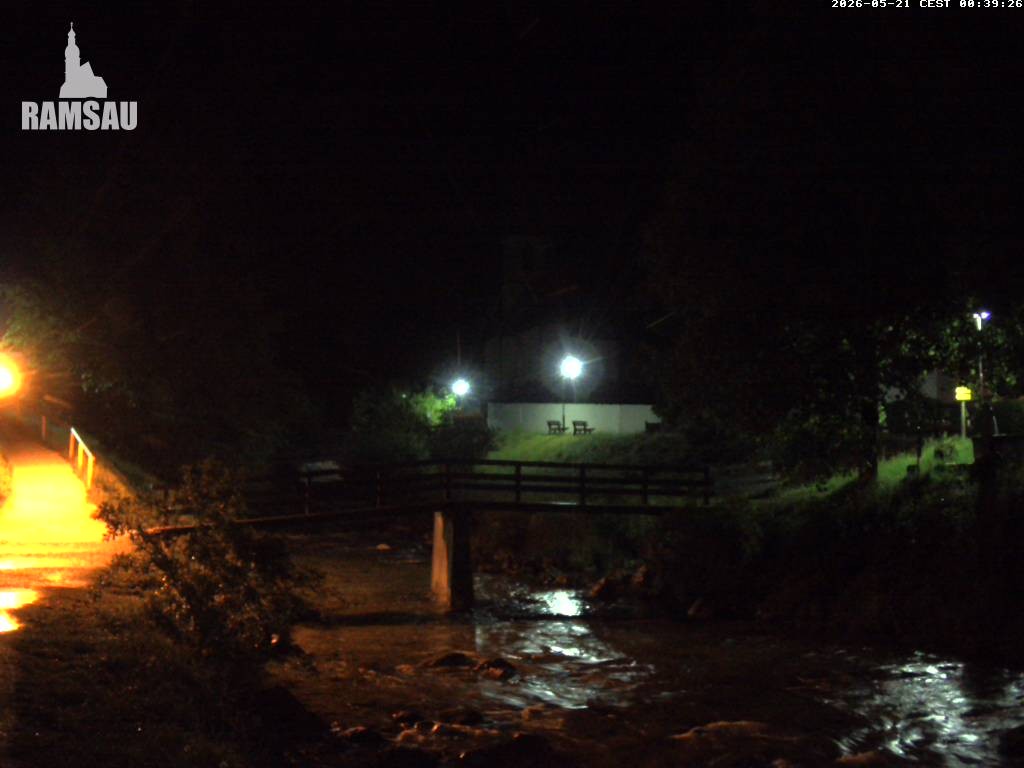 Archived image Webcam Ramsau - Berchtesgaden - St. Sebastian Church