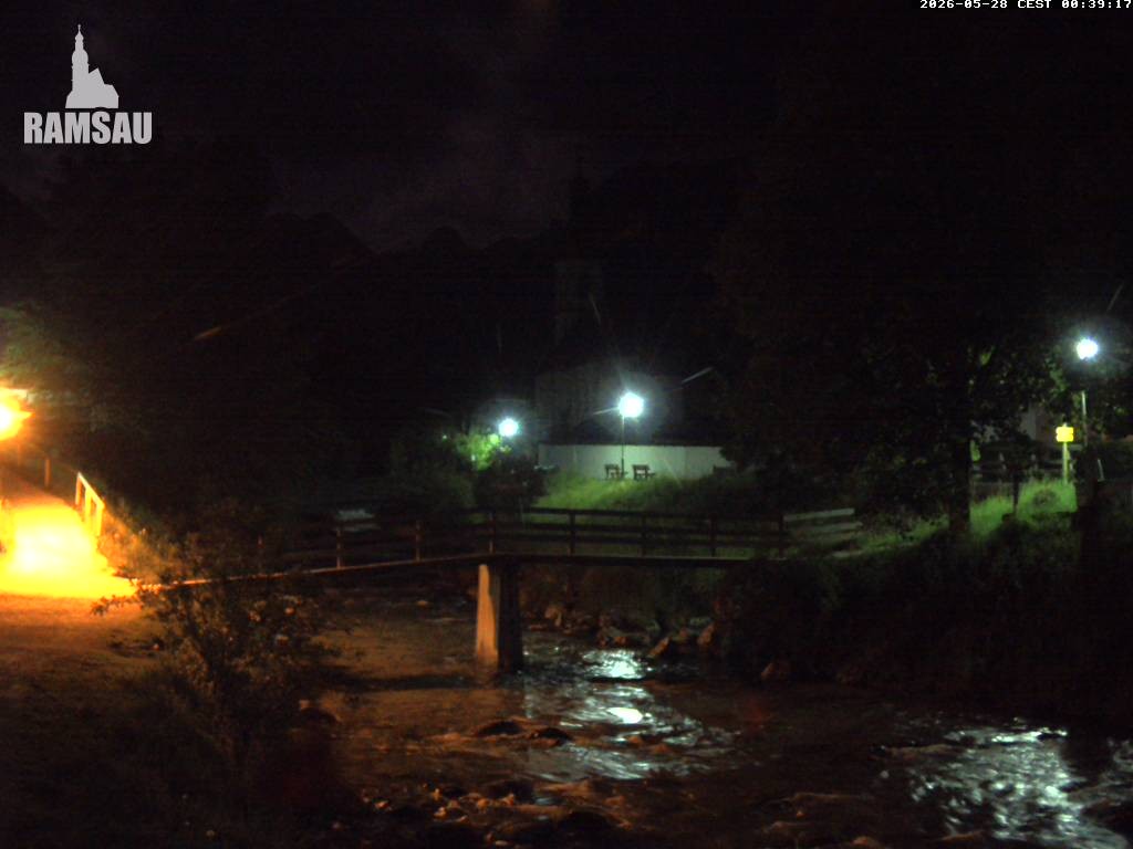 Archived image Webcam Ramsau - Berchtesgaden - St. Sebastian Church